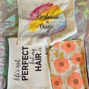 Misc Cosmetic Bags & Microfiber Towel